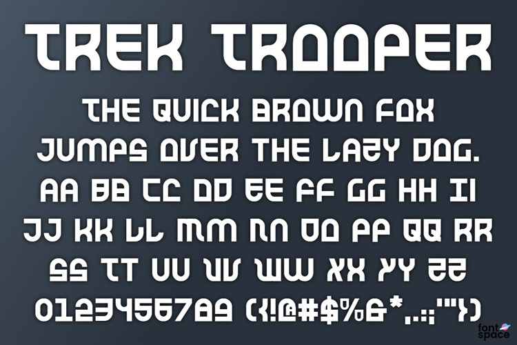 Trek Trooper Font