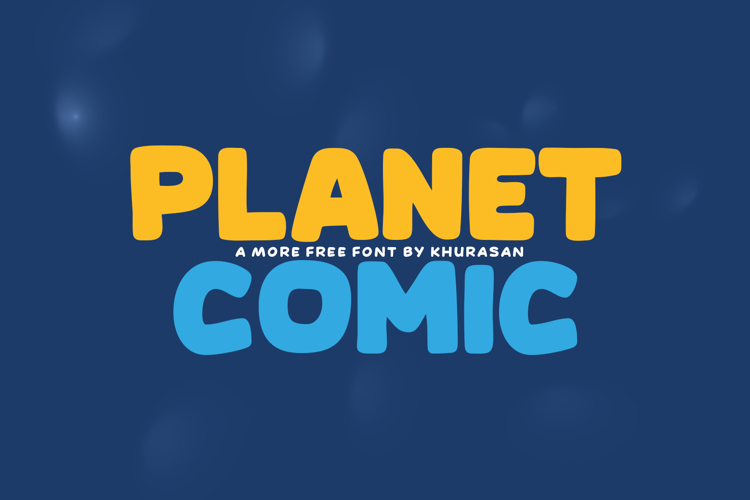 Planet Comic Font