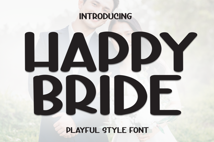 Preview of Happy Bride Font