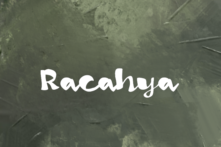 Racahya Font