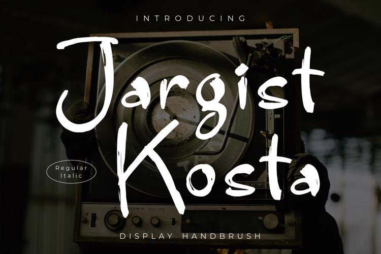 Jargist Kosta Font