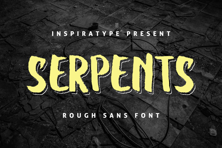 SERPENTS Font