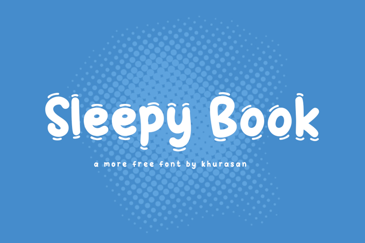 Sleepy Book Font