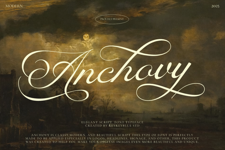 RB Anchovy Font