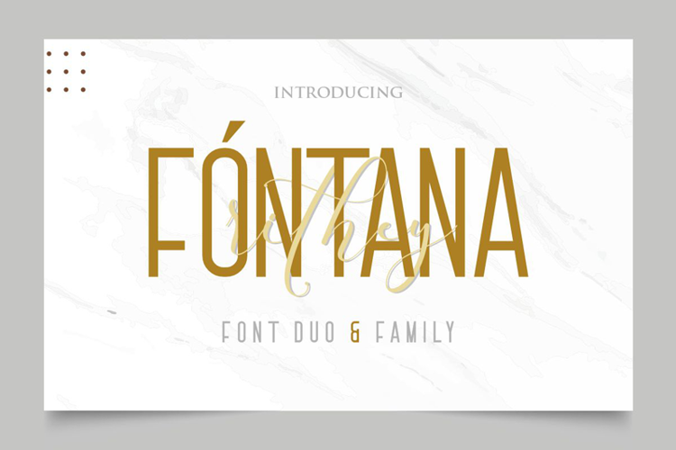 FONTANA Font