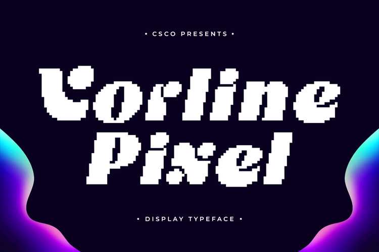 Preview of Vorline Pixel Font