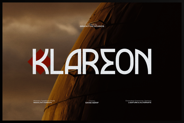 Preview of Klareon Font