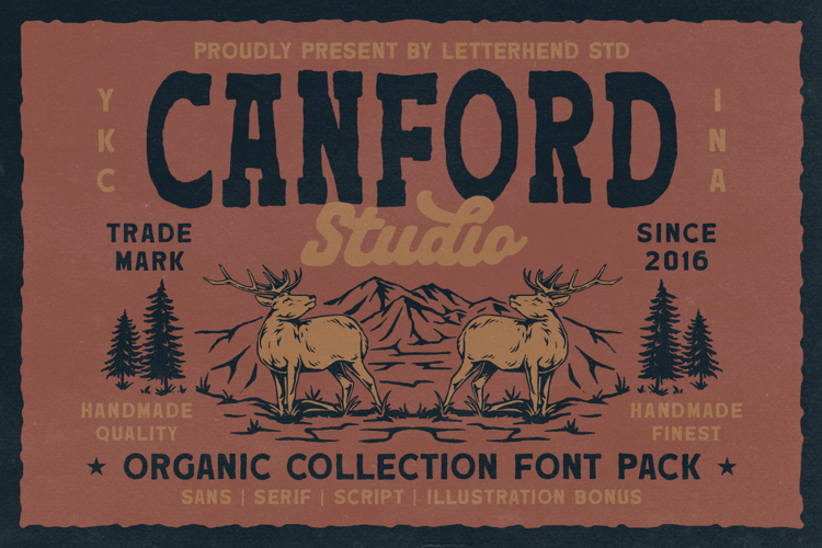 Preview of Canford Sans Font