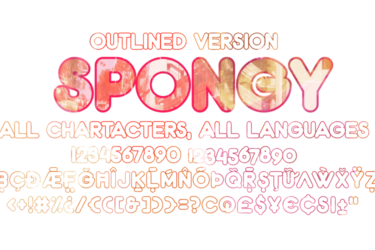 Spongy Font