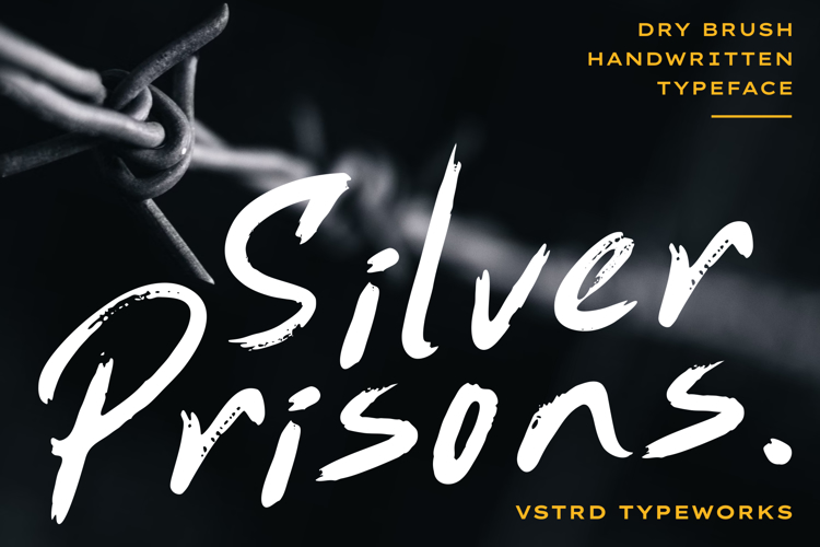 Silver Prisons Font