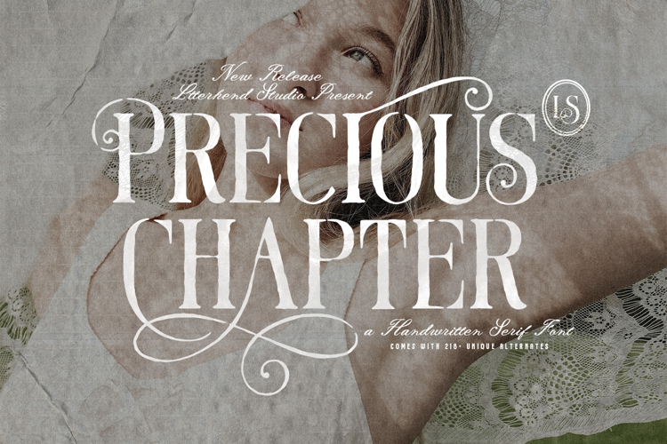 Preview of Precious Chapter Font