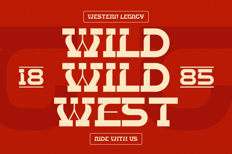 Preview of Bebop Rodeo Font