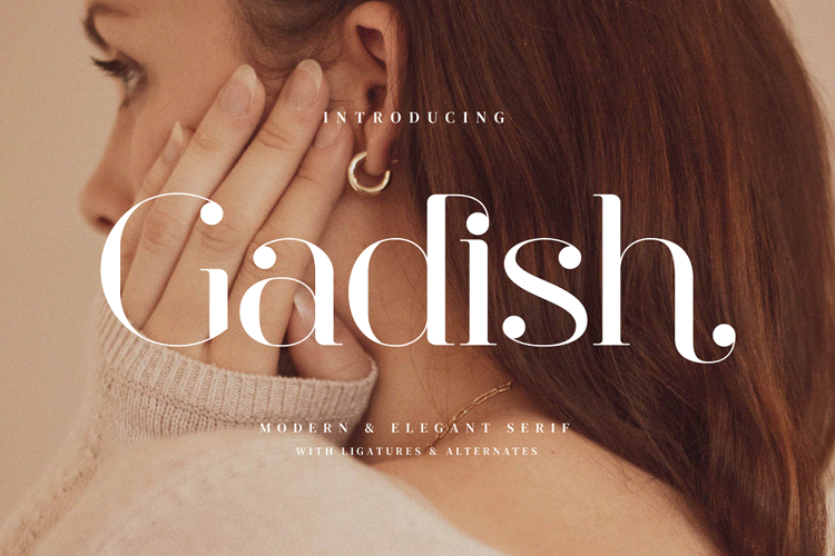 Preview of Gadish Font