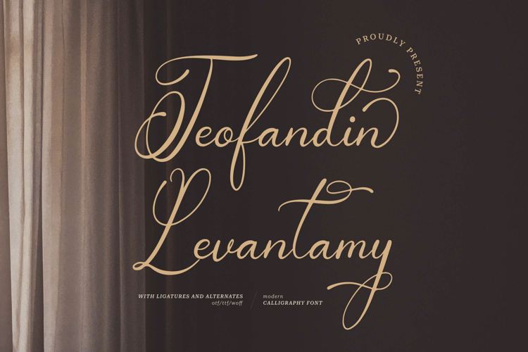 Teofandin Levantamy Font