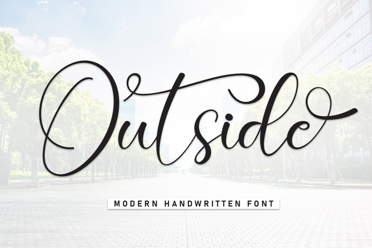 Preview of Outside Font