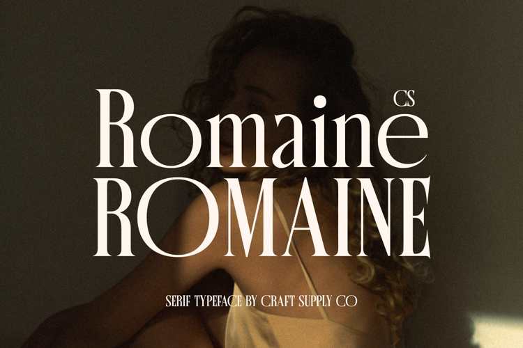 Preview of CS Romaine Font
