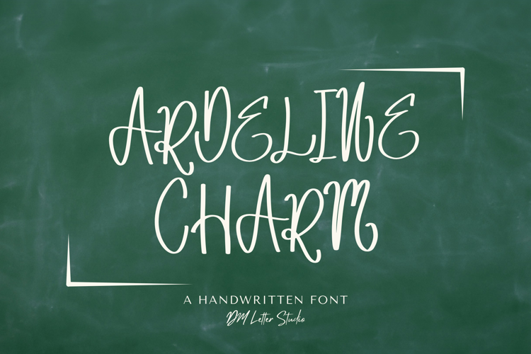 Preview of Ardeline Charm Font
