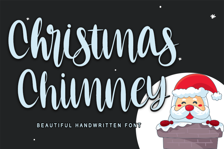 Christmas Chimney Font