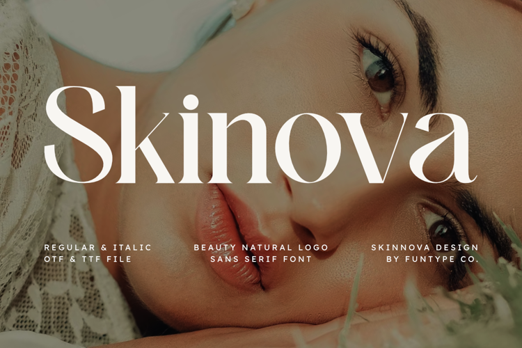 Preview of Skinova Font