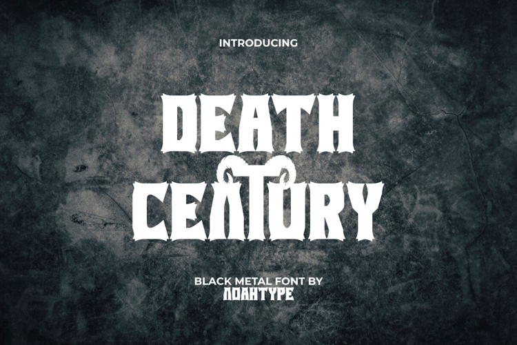 Preview of Death Century Font