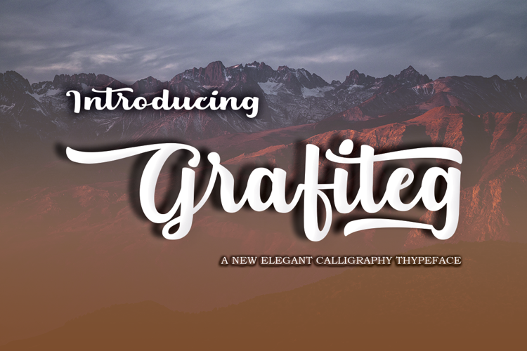 Grafiteg free Font