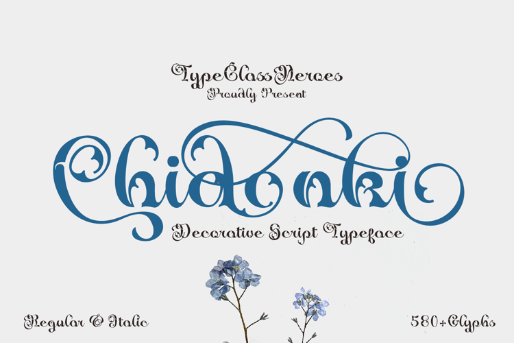 Preview of Chidonki Font