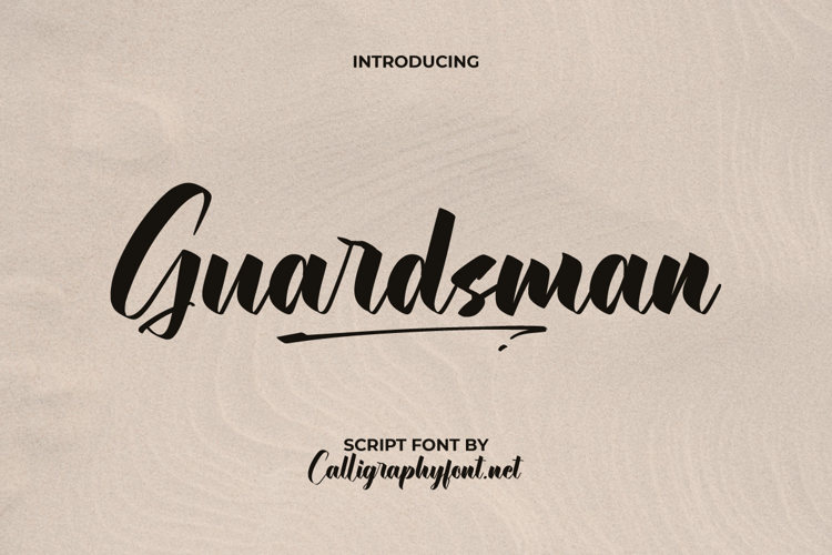 Guardsman Font