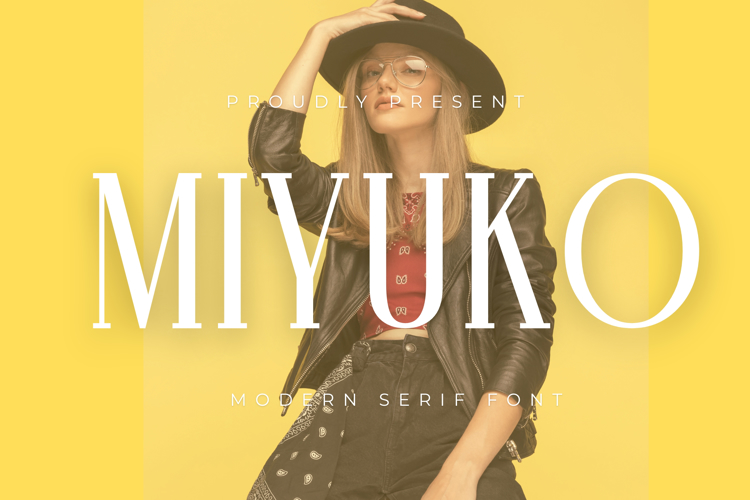 Preview of Miyuko Font