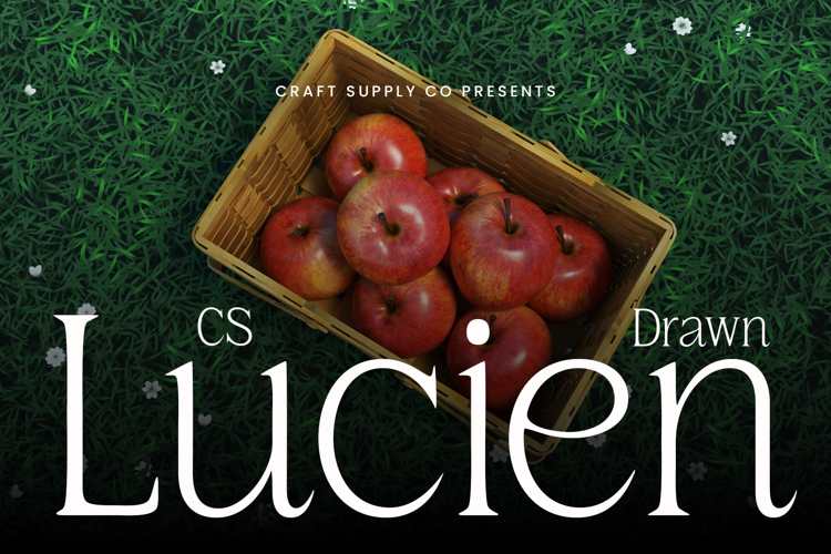 CS Lucien Drawn Font
