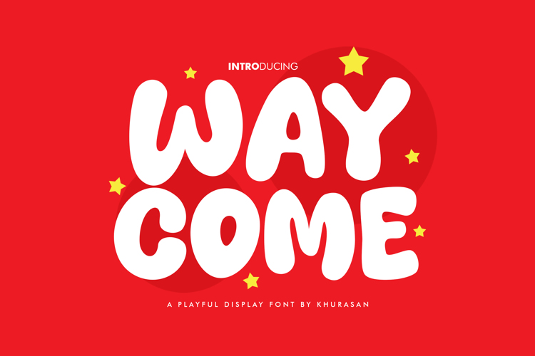 Preview of Way Come Font