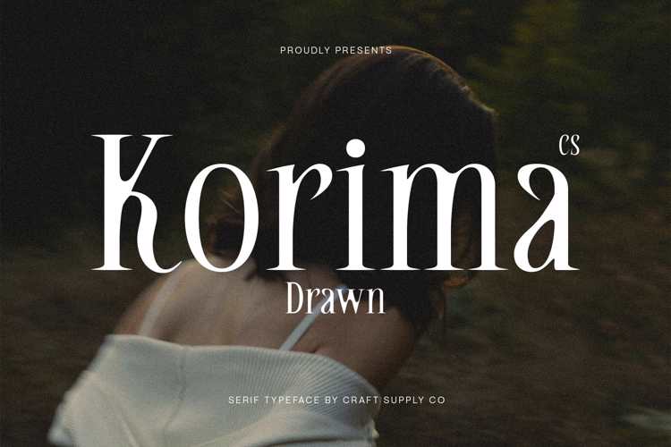 Preview of CS Korima Drawn Font