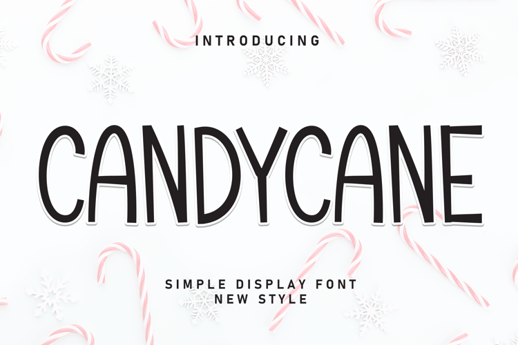 Candycane Font