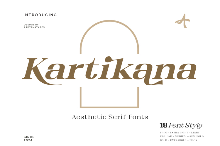 Kartikana Font