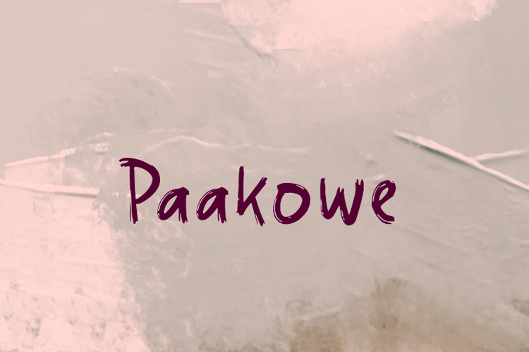 Paakowe Font