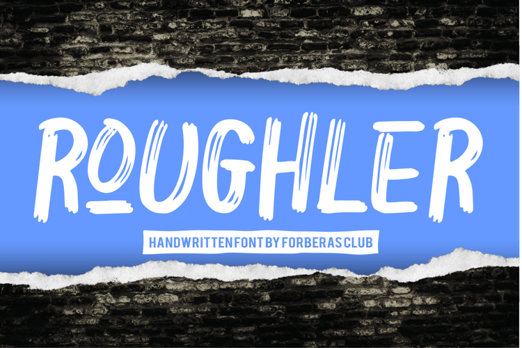 Roughler Font