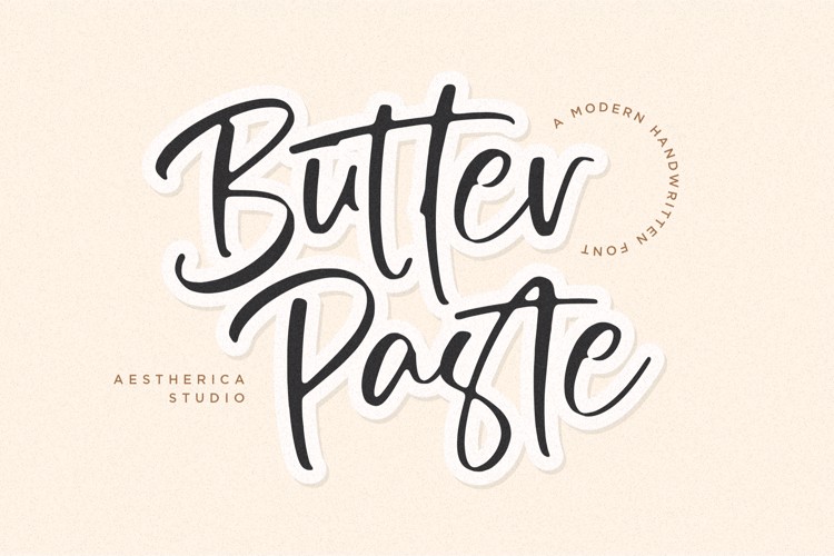 Butter Paste Font