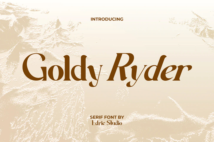 Goldy Ryder Font