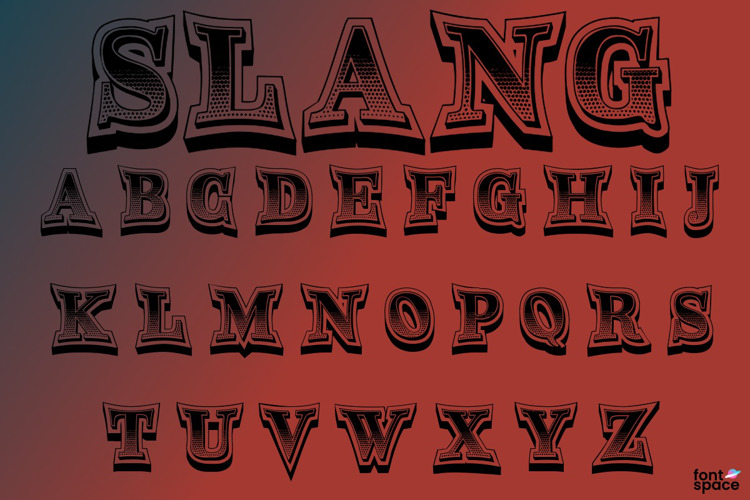 Slang Font