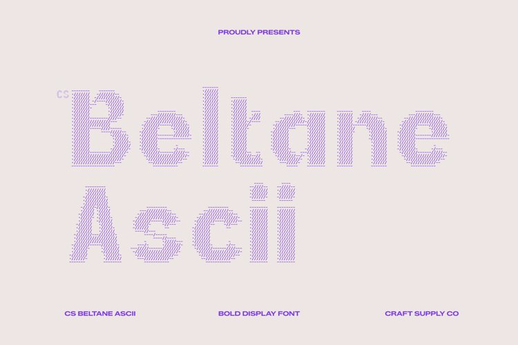 Preview of CS Beltane Ascii Font