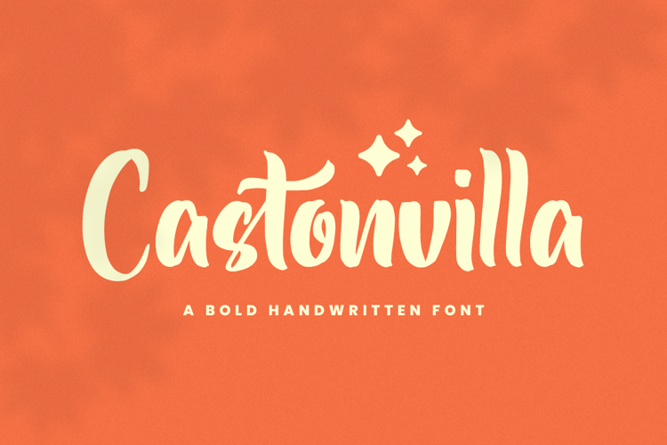 Preview of Castonvilla Font