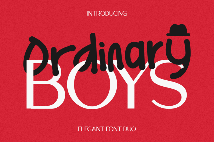 Ordinary Boys Sans Font
