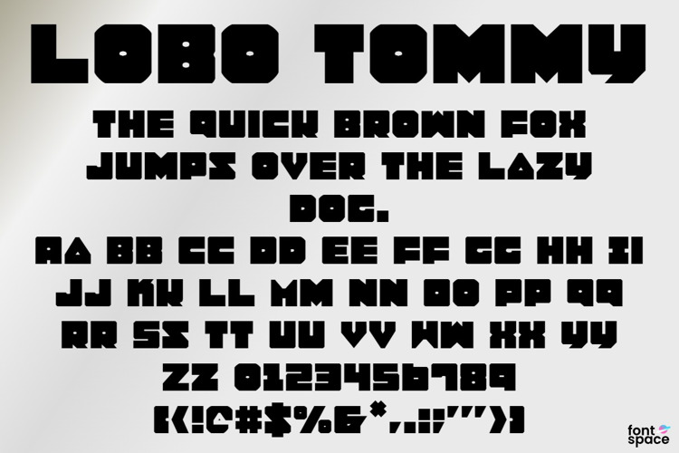 Lobo Tommy Font