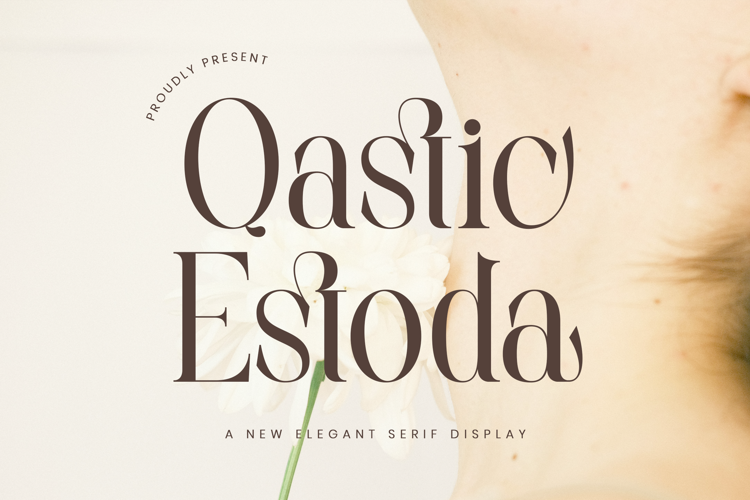 Preview of Qastic Estoda Font