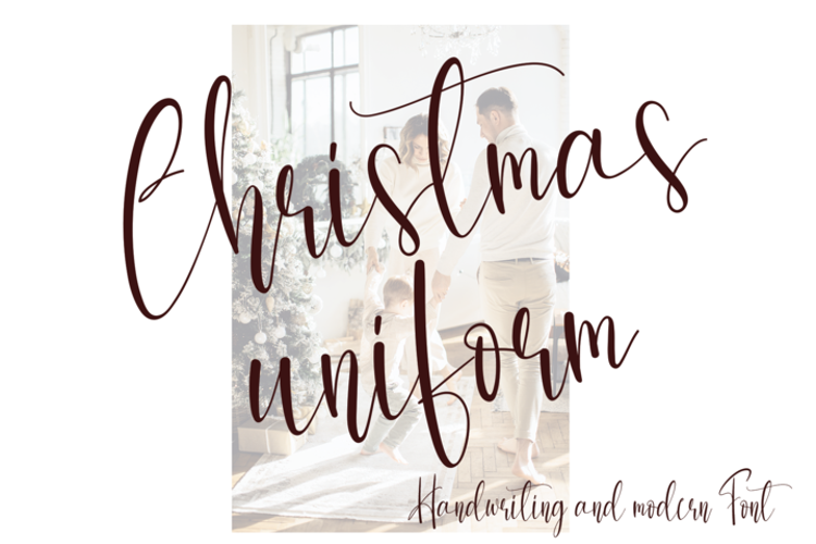 Christmas Uniform Font