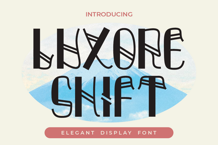 Preview of Luxore Shift Font