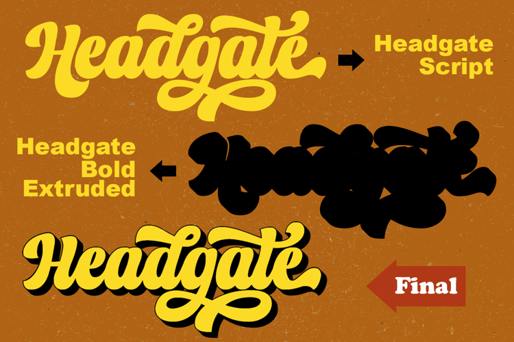 Headgate Font