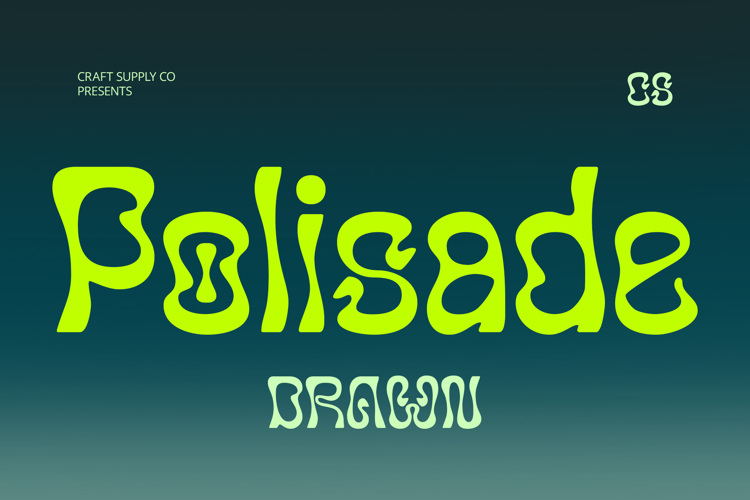 Preview of CS Polisade Drawn Font