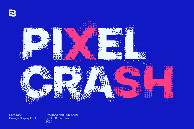 Preview of PIXEL CRASH Font