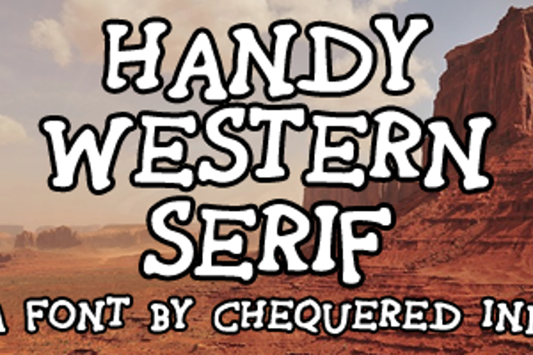 HandyWesternSerif Font