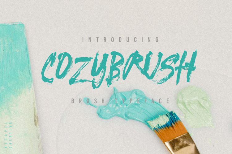 COZYBRUSH Font